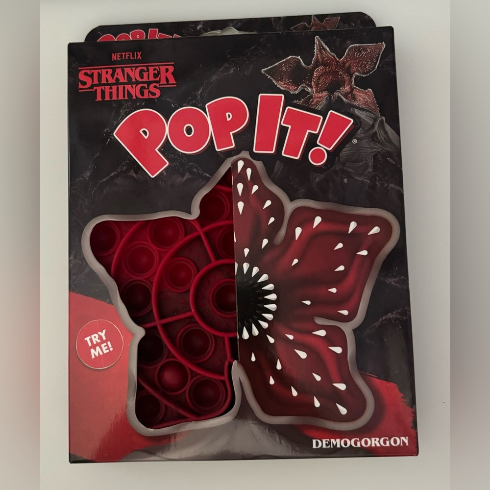 Stranger Things Demogorgan Pop It